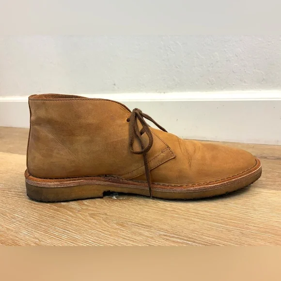 ASTORFLEX GREENFLEX CHUKKA BOOTS DARKCHESTNUT NUBUCK BROWN SHOES SIZE 11 ITALY